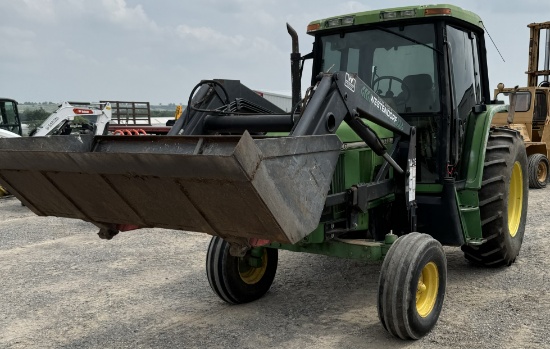 JD 6300 TRACTOR W/LOADER & BUCKET