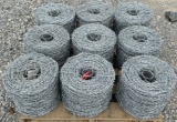ROLLS OF 4 POINT BARBED WIRE