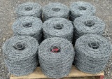 ROLLS OF BARBED WIRE