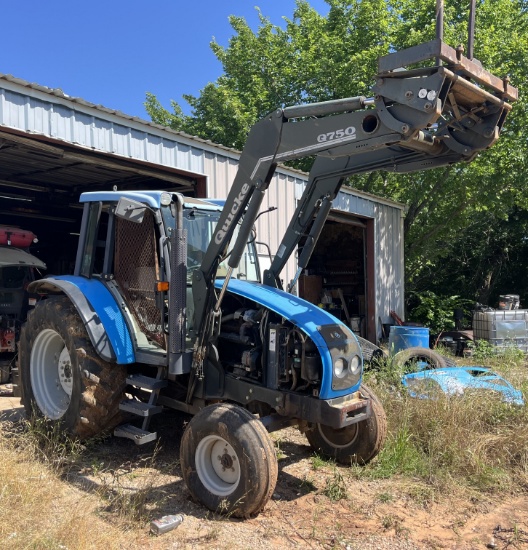LANDINI TRACTOR W/ LOADER, C/A, 4X4