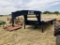 BLACK GOOSENECK TRAILER