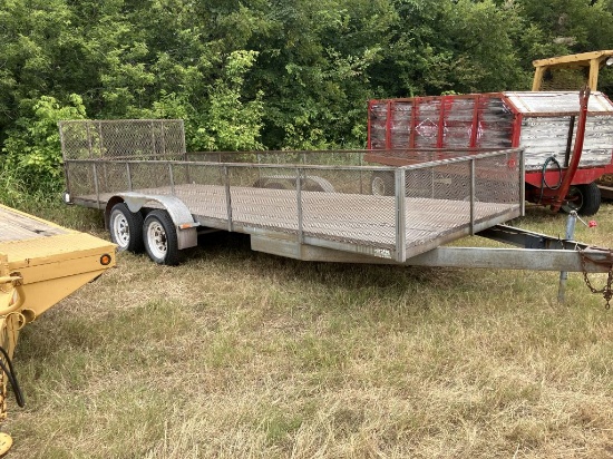 20' BUMPER LAWN TRAILER
