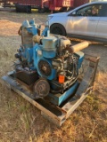 DIESEL AIR COMPRESSOR ON 3PT MOUNTED SKID