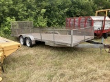 20' BUMPER LAWN TRAILER