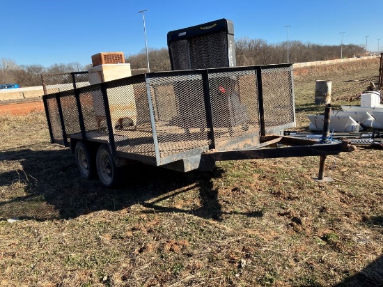 12' BUMPER TRAILER