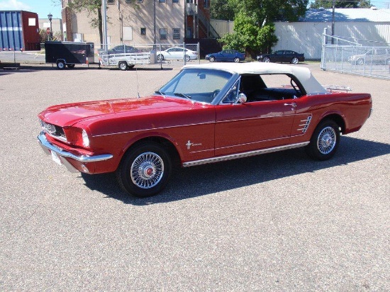 1966 Ford Mustang Convertible 6F07T390791