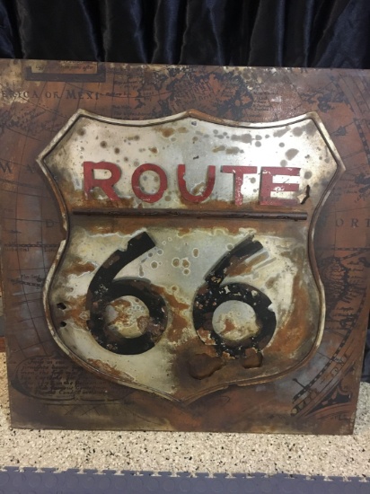 Route 66 Road Sign