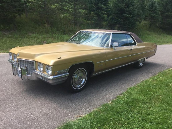 1971 Cadillac Coupe De Ville Vin 683471Q220033