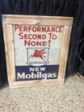 Mobilgas Advertisement Sign