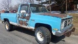 1985 Chevy 4x4 NO RESERVE