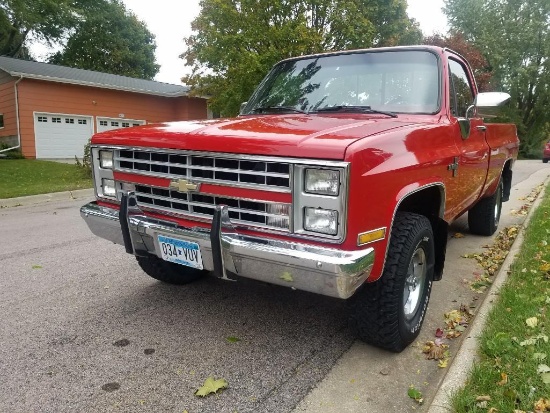 1986 Chevrolet C-10 Silverado VIN:2GCEK14H6G1135262