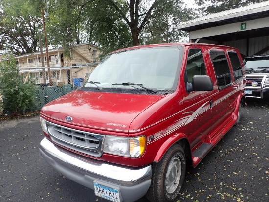 1999 Ford E150 Conversion Van VIN 1FDRE14W5XHA74955