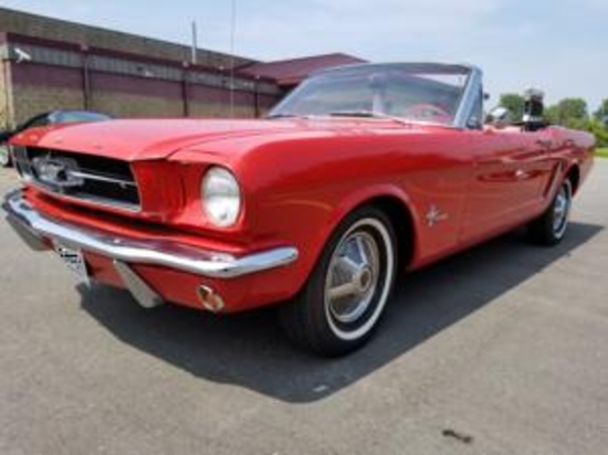 1965 Ford Mustang Convertible - VIN:5FD8T752025