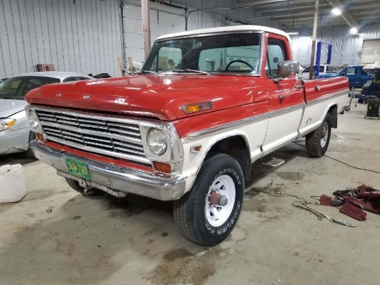 1968 Ford F250 4x4 Highboy Camper Special