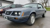 1983 Ford Mustang 5.0 Convertible