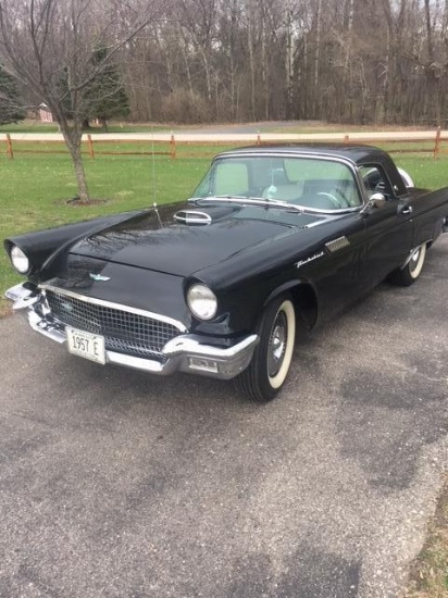 1957 Ford E-Bird Thunderbird Convertible with Removable Hardtop