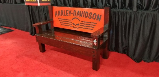 Harley Davidson Bench