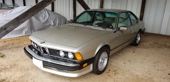 1985 BMW 635 CSi TITLE DELAY