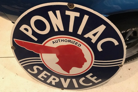 0 PONTIAC SERVICE SIGN