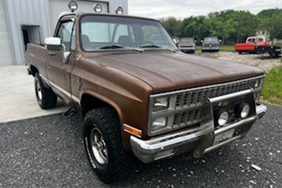 1981 CHEVROLET K10