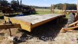 Shop Built Equipment Trailer