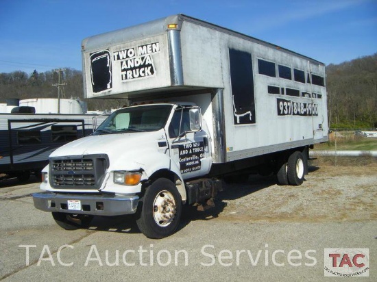 2002 Ford F650 26 foot Box Truck