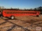 24 foot Hay Round Bale Feeder Trailer