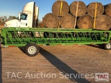 20 foot Hay Round Bale Feeder Trailer