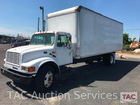 1998 International 4700 24 foot Box Truck