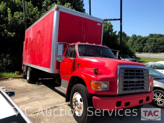 1995 Ford F800 21 foot Box Truck