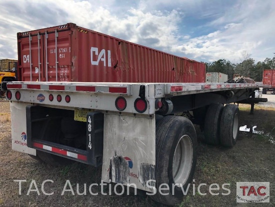 2007 Utility 48 Foot Flatbed Trailer