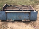 Rockaway 74 Inch Hydraulic Rock Rake for Skid Steers