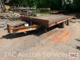 1985 Bame BT92DE Flatbed Trailer