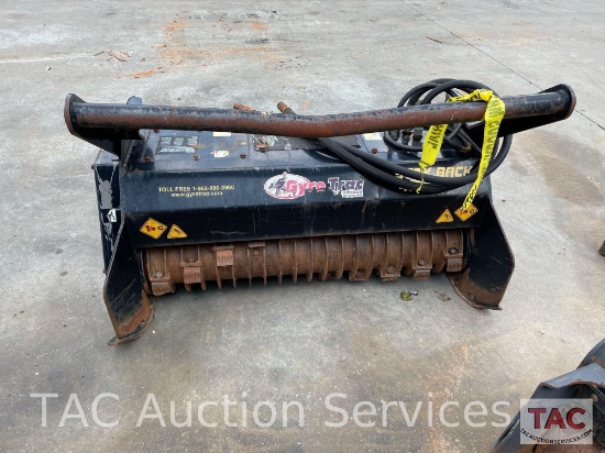 Gyro- Trac Toma-Ax Skid Steer Mulching Head Attachment