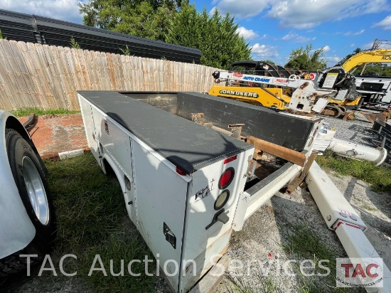 Knapheide 12ft Service Bed With an Auto Crane