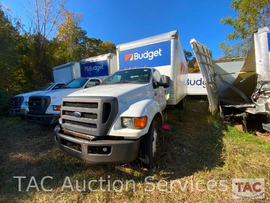 2013 Ford F750 Box Truck