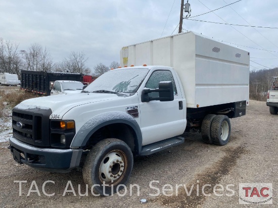 2008 Ford F550 Dually Chipper Truck