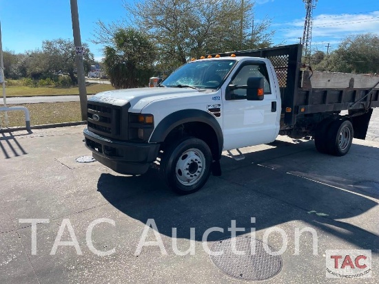 2008 Ford F450 Dump Truck