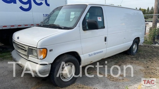 2000 Ford E-150 Mobile Cargo Van