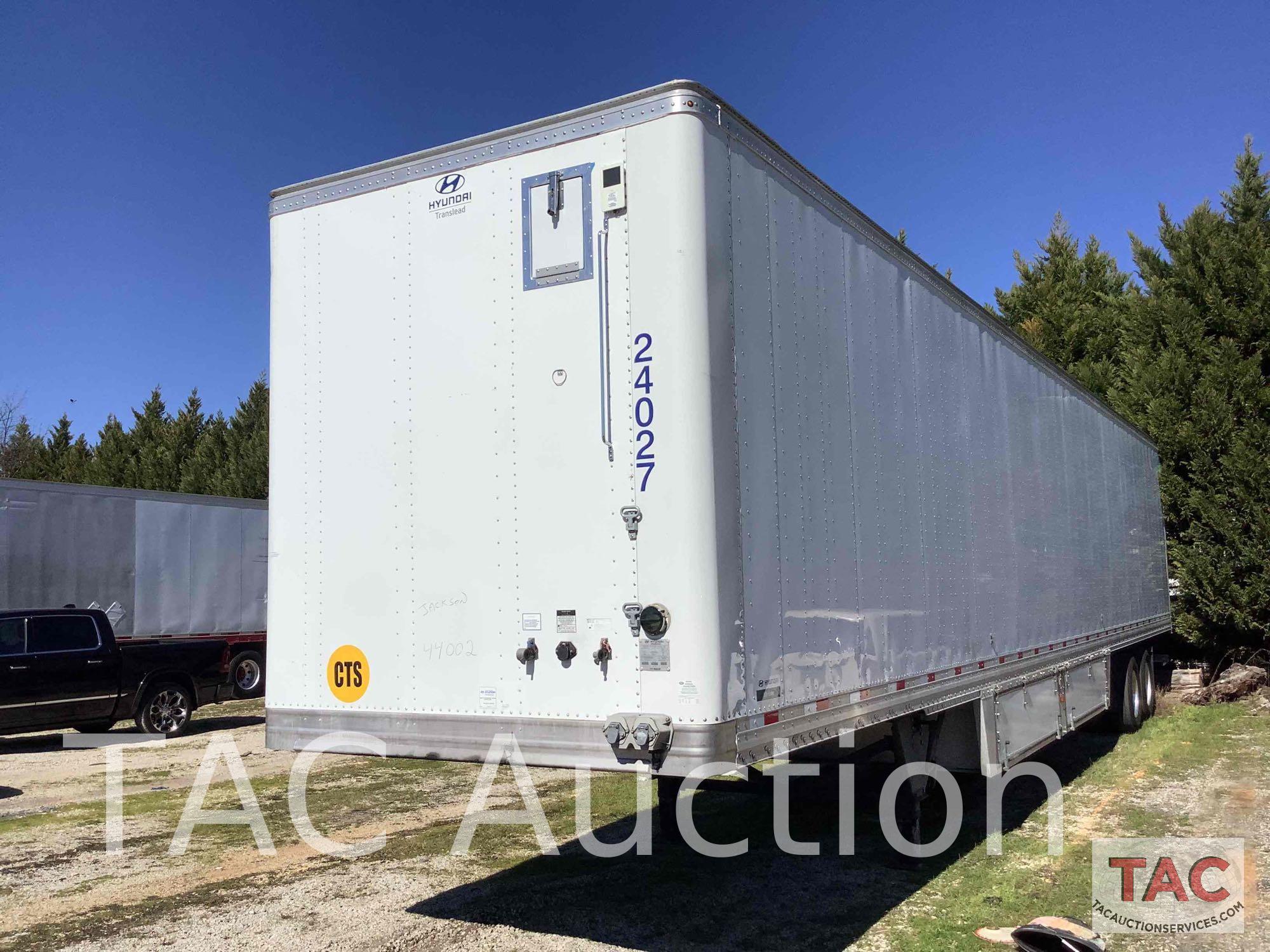 2017 Hyundai Dry Van Trailer Proxibid