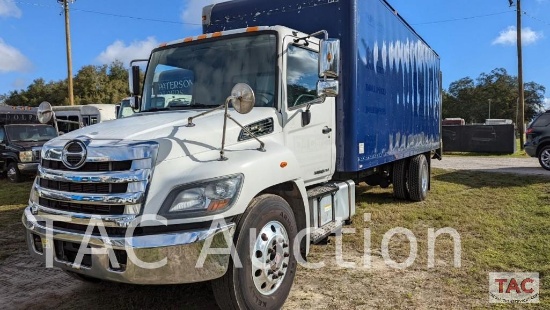 2016 Hino 338 Box Truck