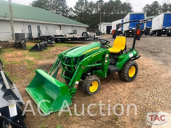 2018 John Deere 1023E 4x4 Tractor W/ Front End Loader