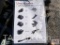 New (9) Piece Mini Excavator Attachment Set