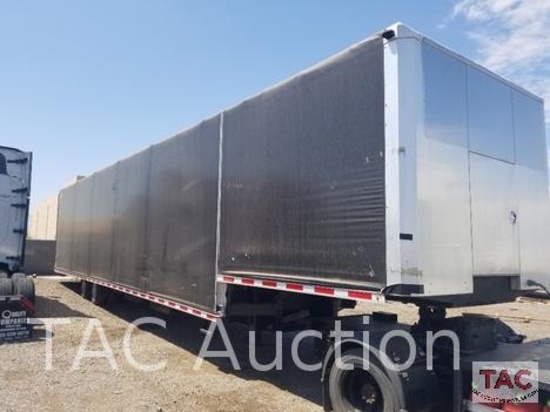 2020 Diamond 45ft Conestoga Sliding Tarp Step Deck Trailer