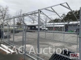 New 16ft x 18ft Steel Building Frame