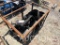 New Skid Steer Auger Attachment W/ (3) Auger Bits