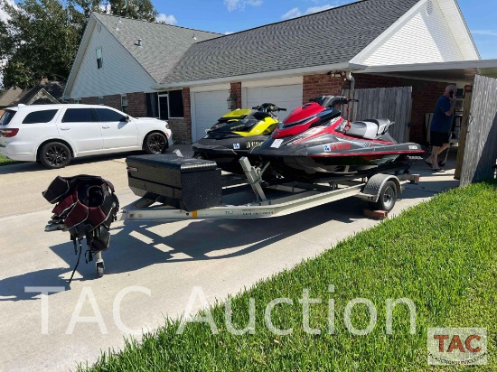 2016 YahamaVXS and 2012 SeadooRXP 260 Jet Ski W/ Trailer
