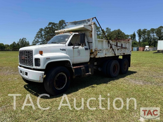 1991 GMC TopKick Tandem Axle Dump Truck