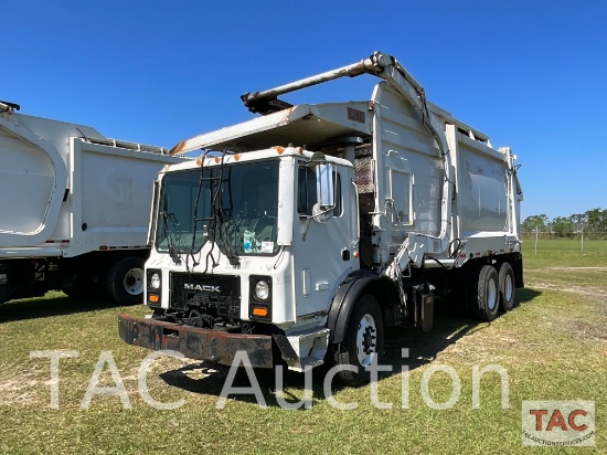 2008 Mack MRU Terra Pro Front Load Garbage Truck