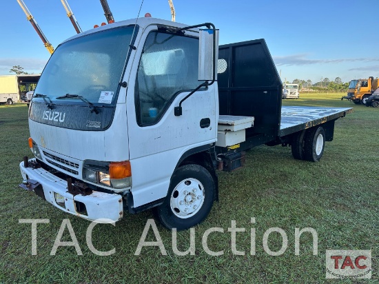 2005 Isuzu NPR HD Flatbed Truck